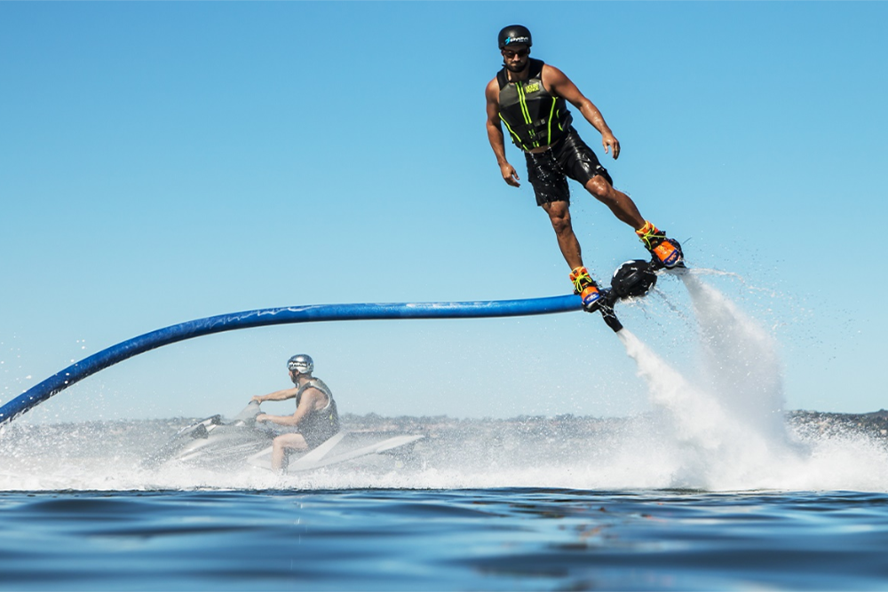 Fly Boarding in Baga Goa