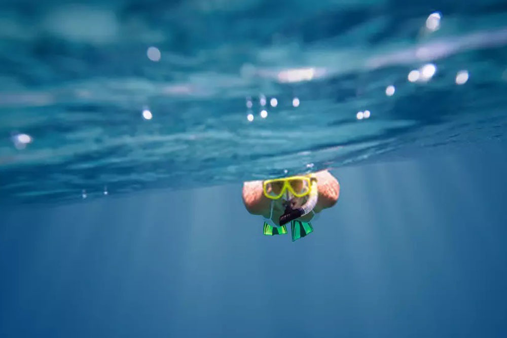 Snorkeling in Baga Goa